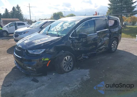 2025 Chrysler Pacifica Hybrid Select из США, поврежденный, VIN 2C4RC1S76SR536071
